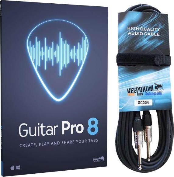 Produktbild Arobas Music Arobas Guitar Pro 8 Notations-Softwaremit Kabel (Bass, Gitarre, Banjo, Stagepiano)