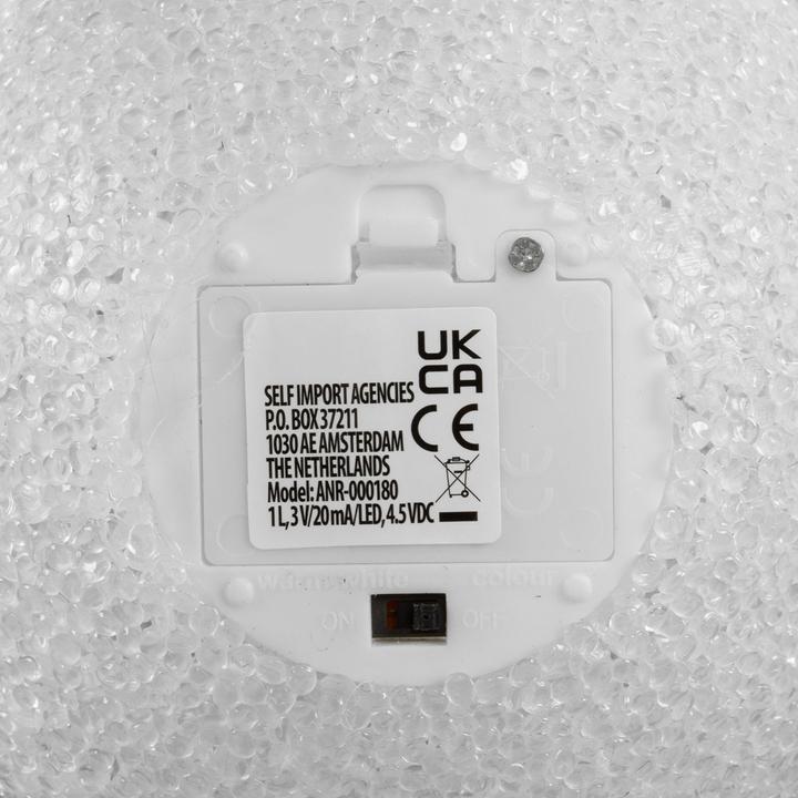 Image du produit S.I.A Boule 18cm Blanc Chaud LED (1 -pièce)