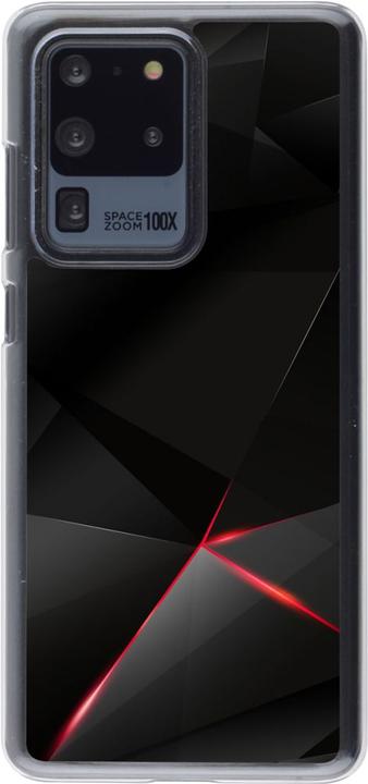 Actual product image PhoneLook Coque transparent Black Red Lines (Samsung Galaxy S20 Ultra)