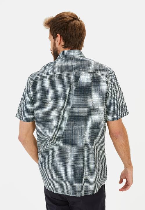 Actual product image Camel Active Kariertes Kurzarmhemd aus Baumwolle (M)
