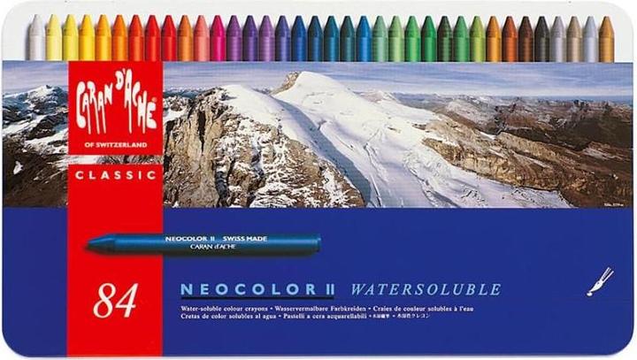 Produktbild Caran d'Ache Neocolor II Aquarelle Metallschachtel (Multicolor, 84 x)
