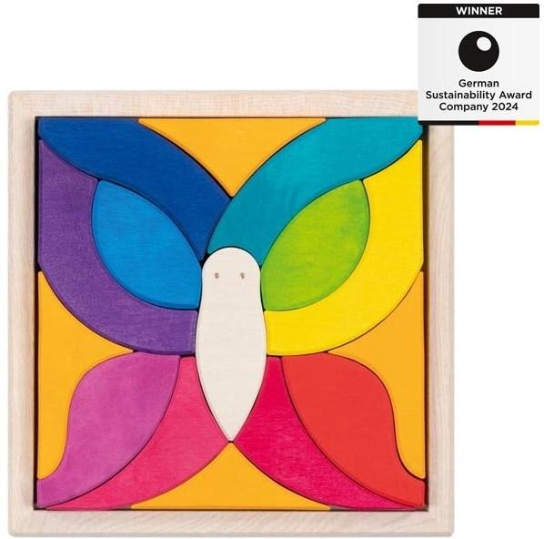 Goki Building Blocks Butterfly Mariposa 15 pieces
