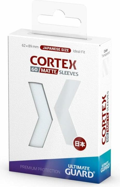 Image du produit Ultimate Guard 60 pochettes Cortex Sleeves format japonais Transparent