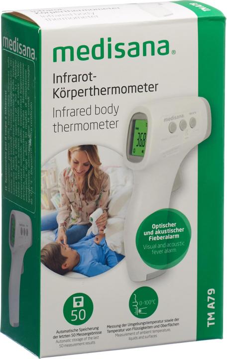 Actual product image Medisana TM A79 Infrared (Forehead, Non-contact)