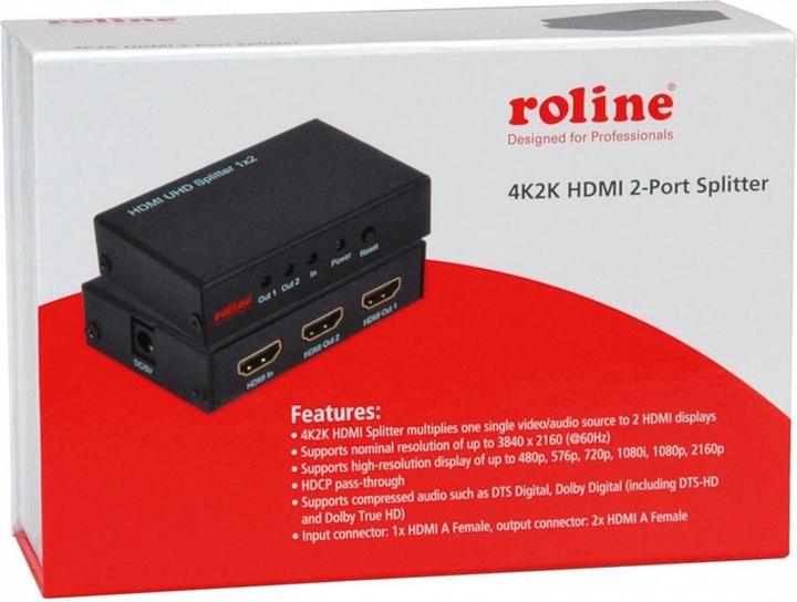 Produktbild Roline 4K HDMI Video-Splitter