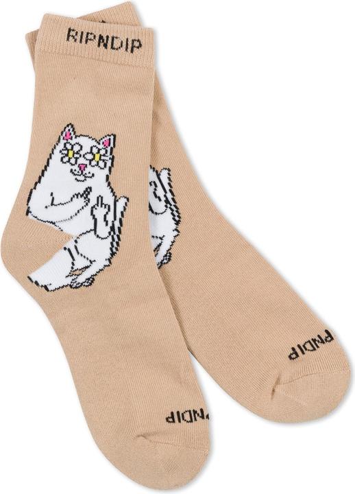 Actual product image RipnDip Lord Nermal Blossom Mid Socks (One size)