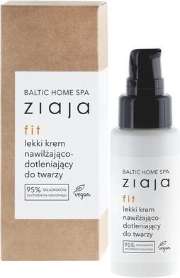 Actual product image Ziaja Baltic Home Spa Fit Light Moisturising & Oxygenating Cream Up To Face 50Ml (50 ml, 24h cream)