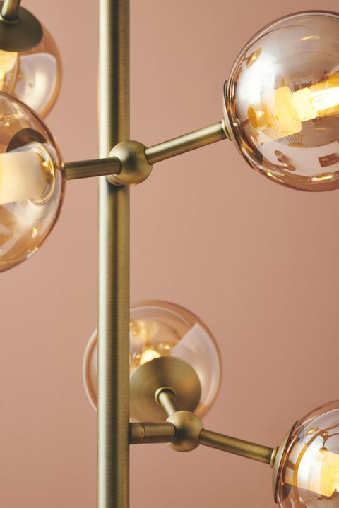 Produktbild Halo Design Flexible Stehlampe Atom Amber Ø 37/ H 155 cm (G9)