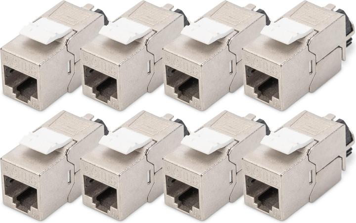 Image du produit Digitus CAT 6A Keystone Jack, blindé, 8 pièces connexion sans outil (Module Keystone)