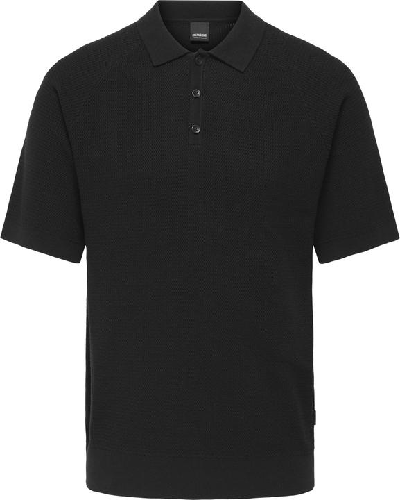 Actual product image Only & Sons ONSJAMES Gestricktes Poloshirt Polo (XS)