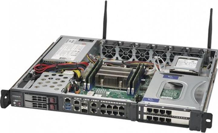 Actual product image Supermicro 1019D-4C-FHN13TP: Xeon D-2123IT