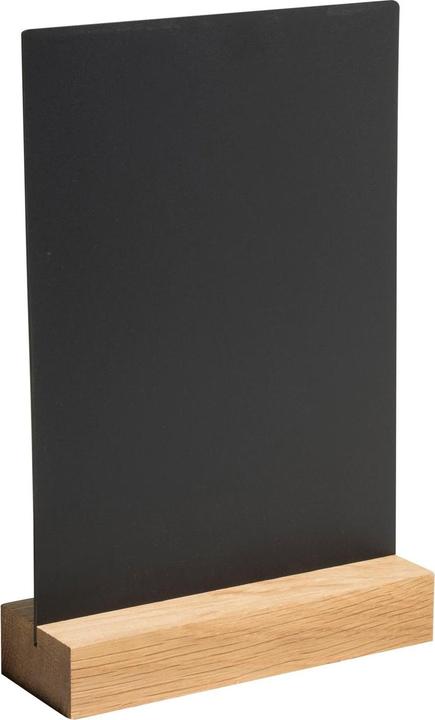 Produktbild Exacompta Tischtafel A5 in Schieferoptik, mit Sockel, vertikal, 148x52x210 mm
