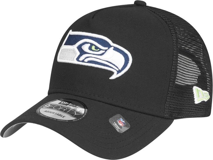Actual product image New Era A-Frame Snapback Trucker Cap - Seattle Seahawks (One size)