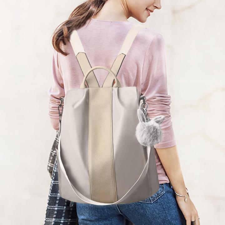 Actual product image Only-Bags.Store Rucksack Wasserdichtes PU Leder Schulranzen