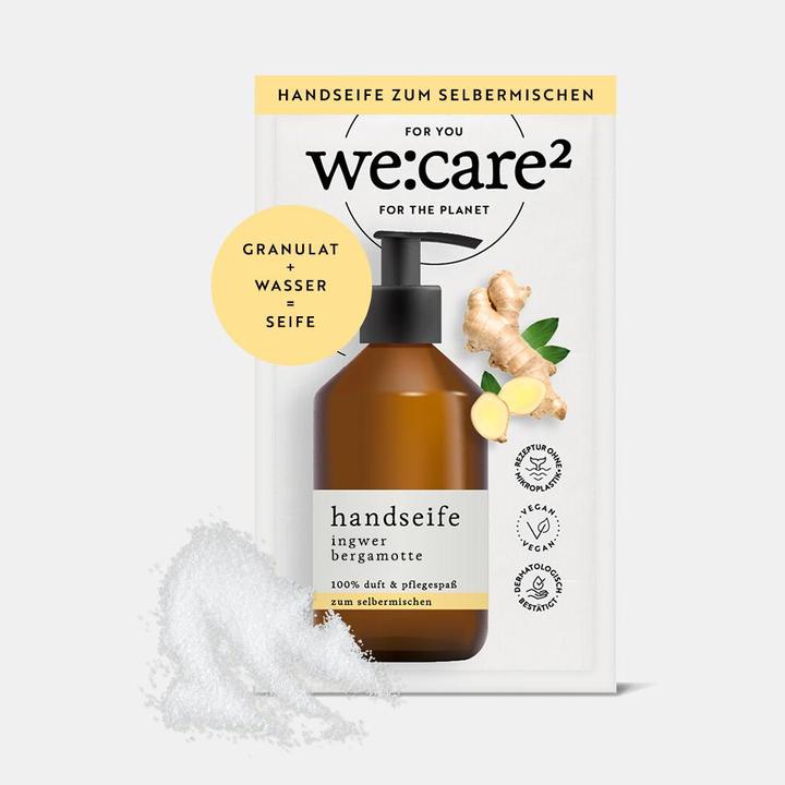 Actual product image we:care2 Handseifen-Granulat (Liquid soap, refill)