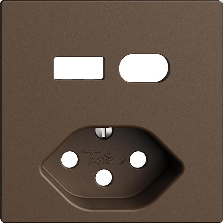 Image du produit Feller Kit de cache pour prise USB A+C/T13 coffee