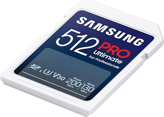 Produktbild Samsung PRO Ultimate mit USB-Cardreader (512 GB, SDXC, U3, UHS-I)