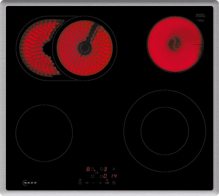 Actual product image Neff Oven set, built-in, B2CCJ7AK3 + T16SBN1L0, oven, electric hob, BTX46PB0