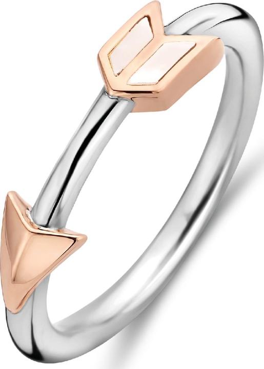 Produktbild Ti Sento Milano Ring Pfeil Perlmutt bicolor 12198MW (52, 925 Silber)