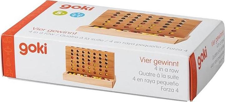 Produktbild Goki Hölzerne vier in einer Reihe (Deutsch)