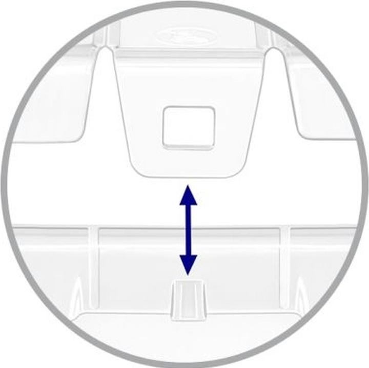 Actual product image Cep Smart Box HW671 CLR storage box clip-on carrying handles 12 litres transparent (40 x 30 x 17 cm, 12 l)