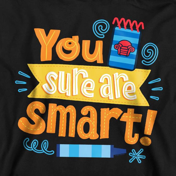 Immagine prodotto Blue's Clues & You! You Sure Are Smart! Felpa Adulto Unisex (XL)