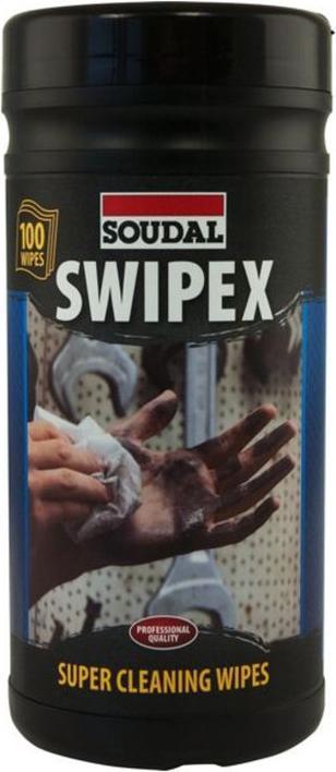 Produktbild Soudal Reinigungstücher Swipex Pack = 100 St (100 Stk.)