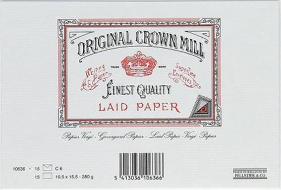 Produktbild Crown Mill Karten Classicline grau 10er Set (10 Stk.)