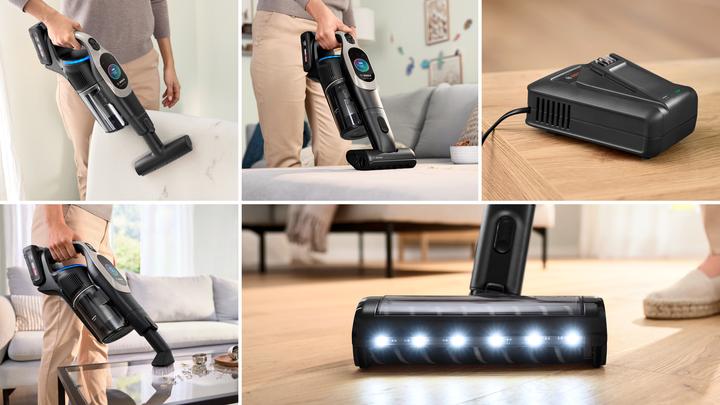 Image du produit Bosch Hausgeräte Buse douce pour sols durs avec lumière LED BHZUNGHF