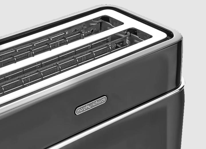 Actual product image Morphy Richards 245744, 4 slice(s), Black, Buttons, Level, 1750 W