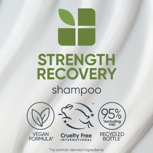 Produktbild Biolage Shampoo for damaged hair Strength Recovery (Shampoo) - Volume: 250 ml (250 ml, Flüssiges Shampoo)