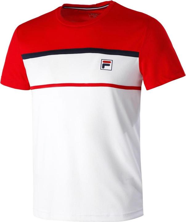 Actual product image FILA T-Shirt Steve white / red men (XL)