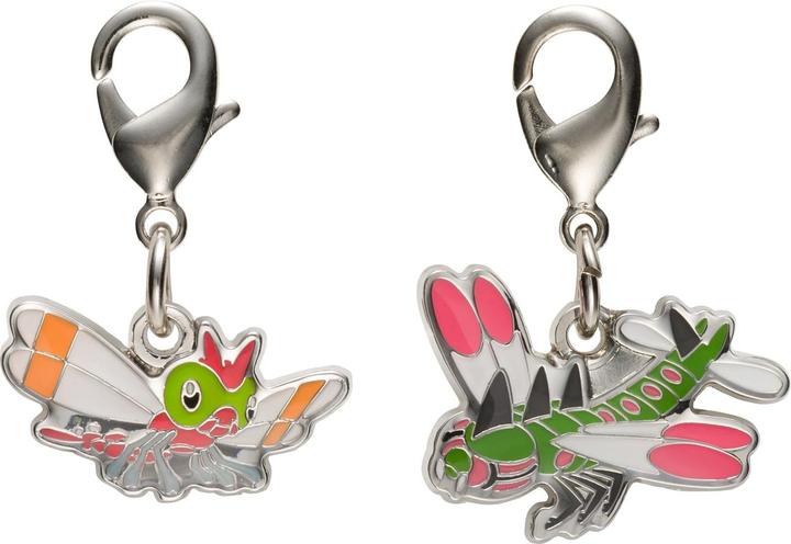 Pokémon Pokemon Center - Yanma, Yanmega Schlüsselanhänger - 2 Stück