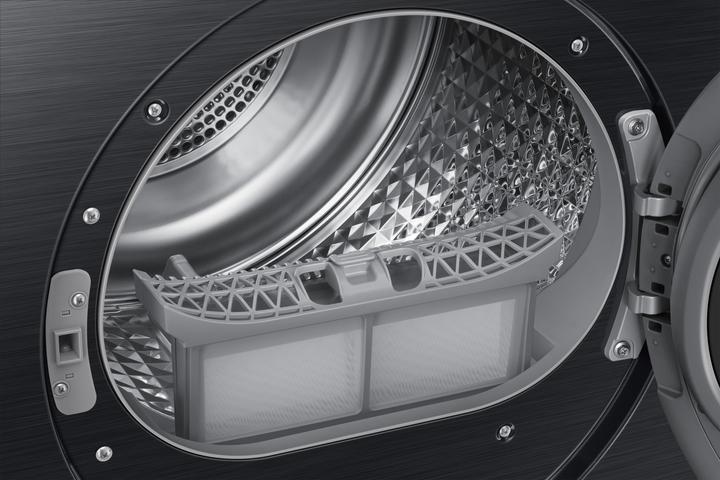 Immagine prodotto Samsung DV90DG52A0ABEN Wasdroger - Warmtepompdroger - 9kg - Zwart (9 kg, A destra, Spina UE)