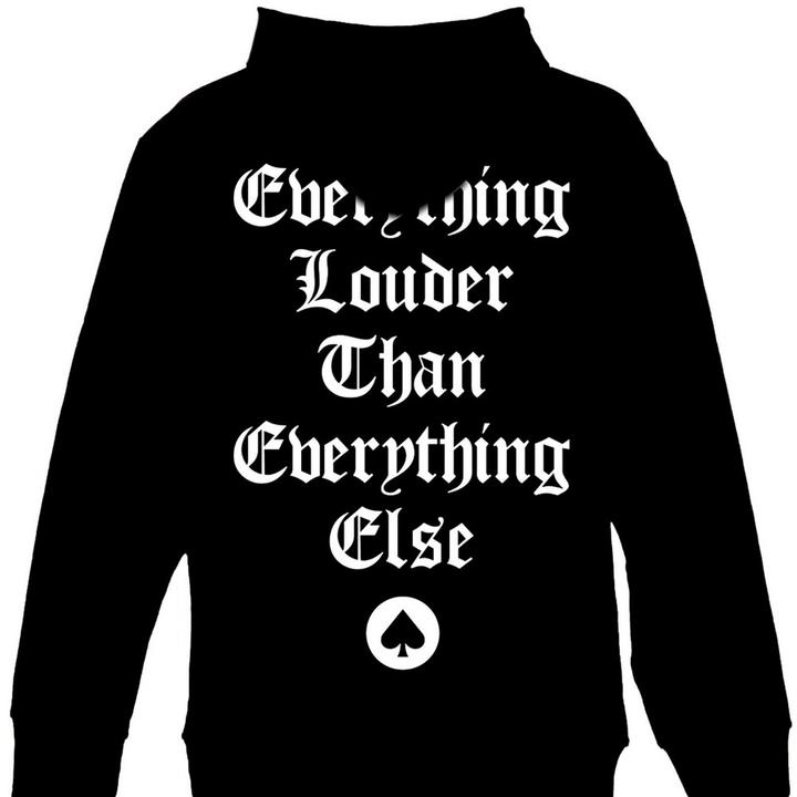 Immagine prodotto Motorhead England Felpa con Cappuccio e Zip Intera Stampa posteriore Adulto Unisex (S)