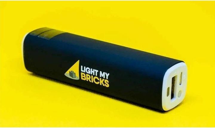 Actual product image Light my bricks USB Power Bank