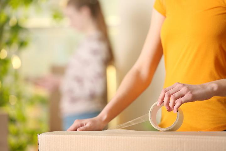 Produktbild Idena Packband geräuscharm transparent 5cmx66m