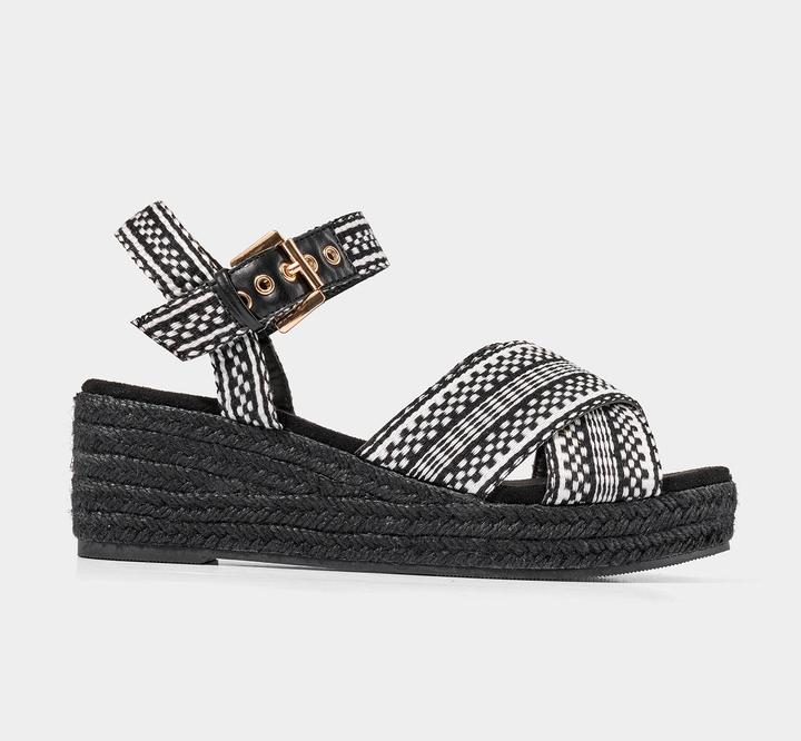 Actual product image Joe Browns Microsuede Platform Wedge Sandals (38)