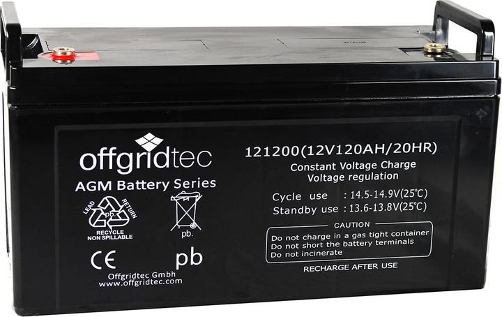 Produktbild Offgridtec 130 Watt Solaranlage BIG-L 130W 122Ah 12V Komplettsystem (130 W)