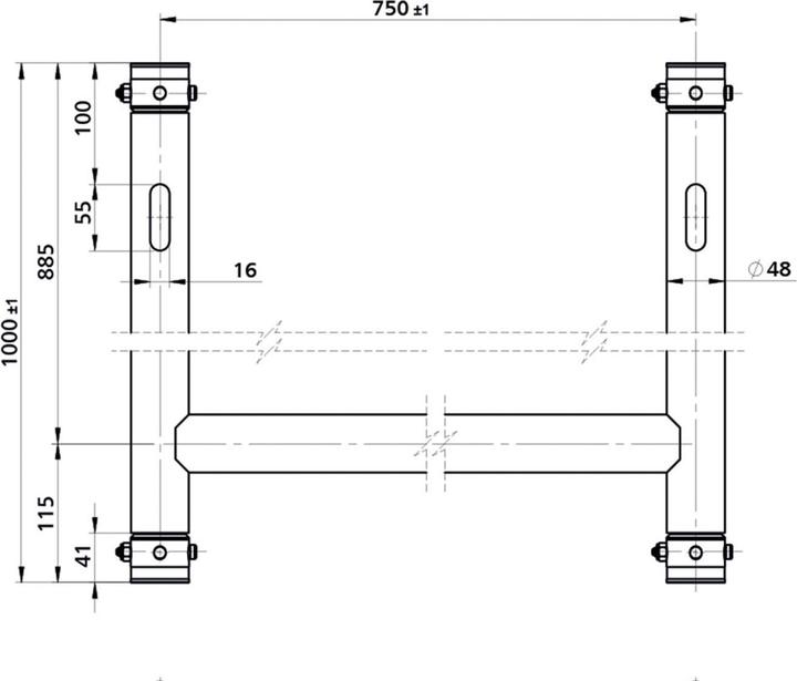 Produktbild Showtec H-Downrigger