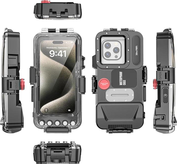 Actual product image Avlano 30 Meter Unterwasser iPhone Case (Apple iPhone 14 Pro)