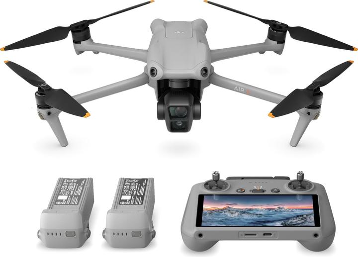 Produktbild DJI Air 3 Fly More Combo (RC 2) (46 min, 720 g, 48 Mpx)