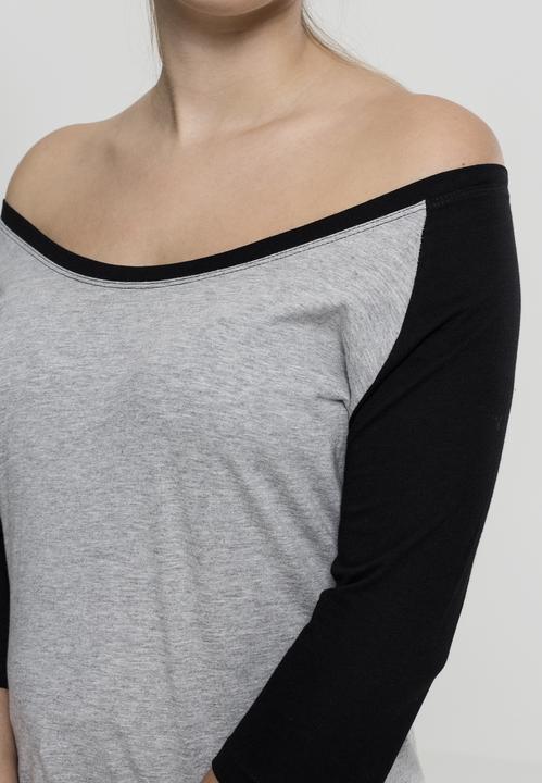 Produktbild Urban Classics Ladies 3/4 Contrast Raglan Tee (XS)