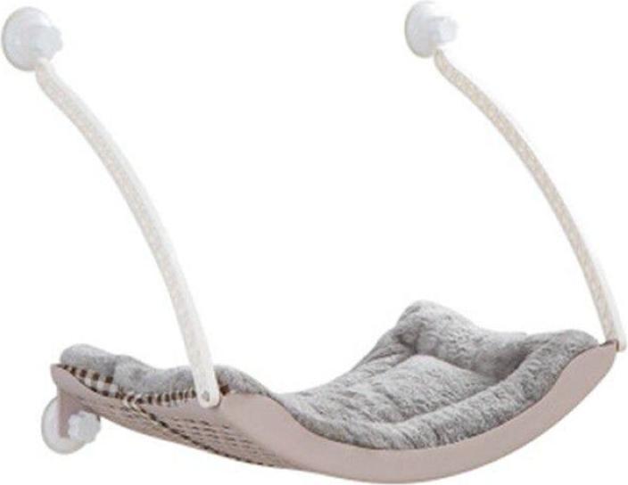 Actual product image Hermex Cat Bed Hanging Lounger Hammock Cat Basket Cat Nest Cat Sofa Grey (Cat)