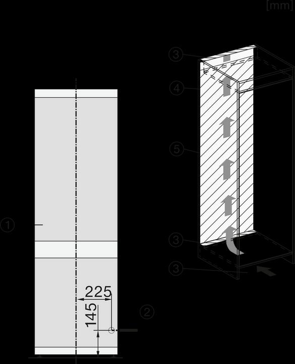 Actual product image Miele KFN 7733 E fridge-freezer combination (253 l)
