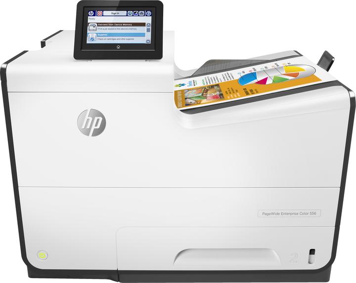 Produktbild HP PageWide Ent Clr 556dn (Tintenpatrone, Farbe)