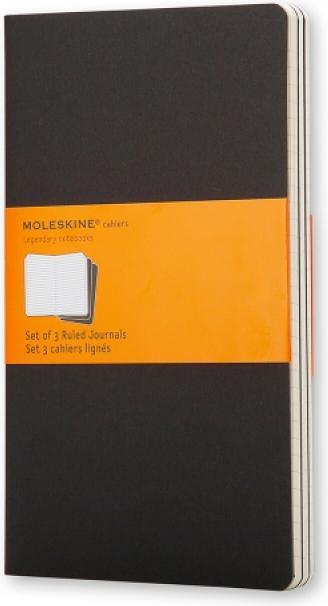 Actual product image Moleskine Cahier Pocket Set of 3 (A6, Lined, Soft cover)