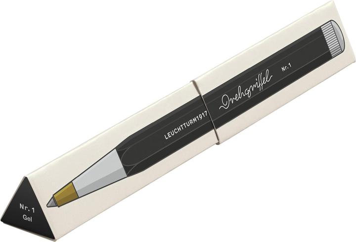 Image du produit Leuchtturm1917 Gelschreiber Drehgriffel 0.5 mm, Schwarz (Noir, 1 x)