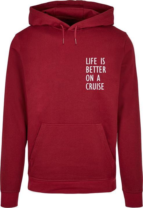 Immagine prodotto Merchcode Felpa con cappuccio Life Is Better Basic - 112851 (L)