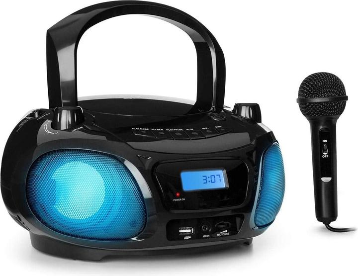 Immagine prodotto Auna Ghetto Blaster, nero (FM, Bluetooth)